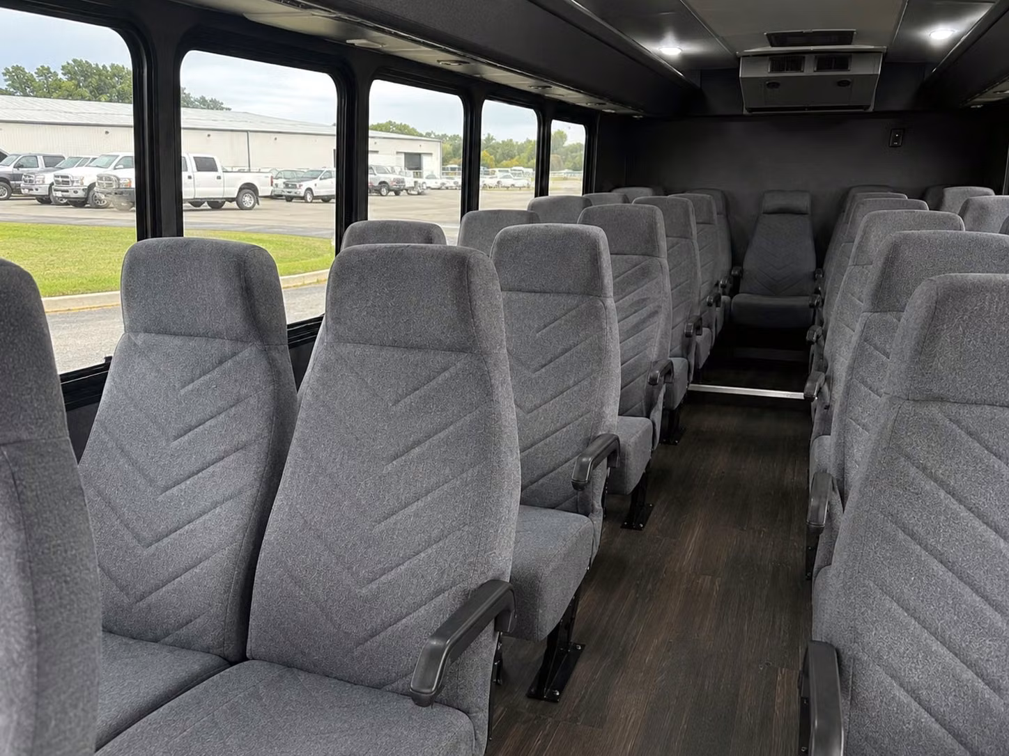 18 passenger minibus inside