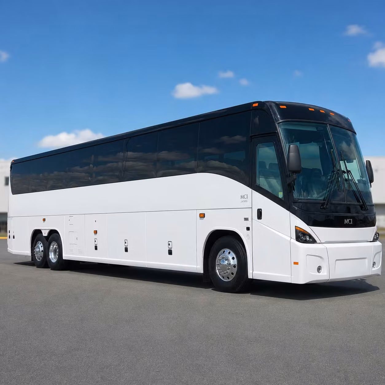 56 passenger charter bus