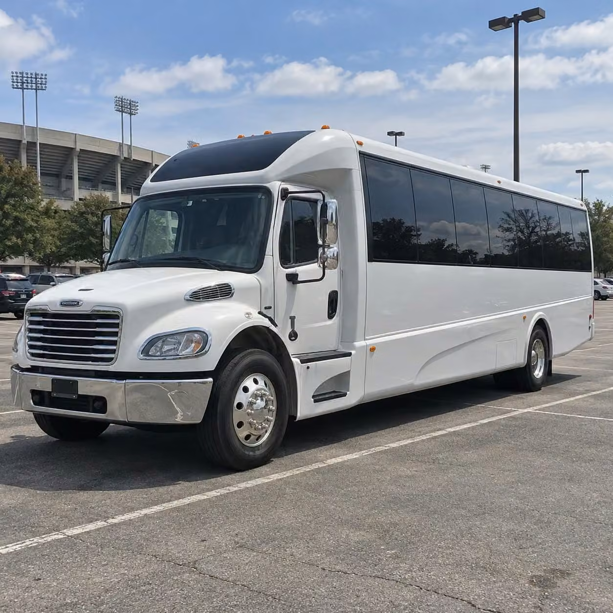 new bedford 25 passenger minibus rental