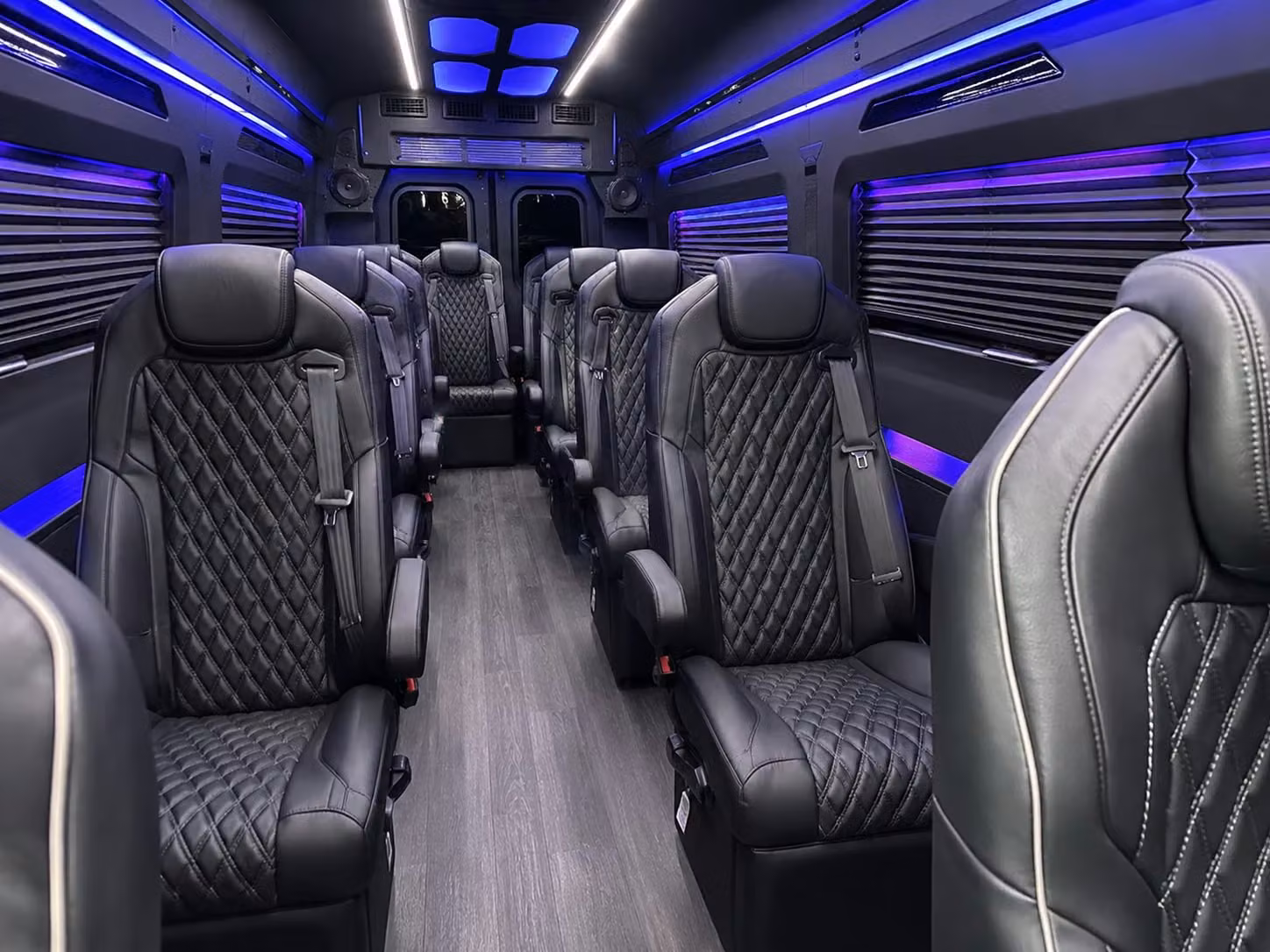 new bedford sprinter van rental with driver