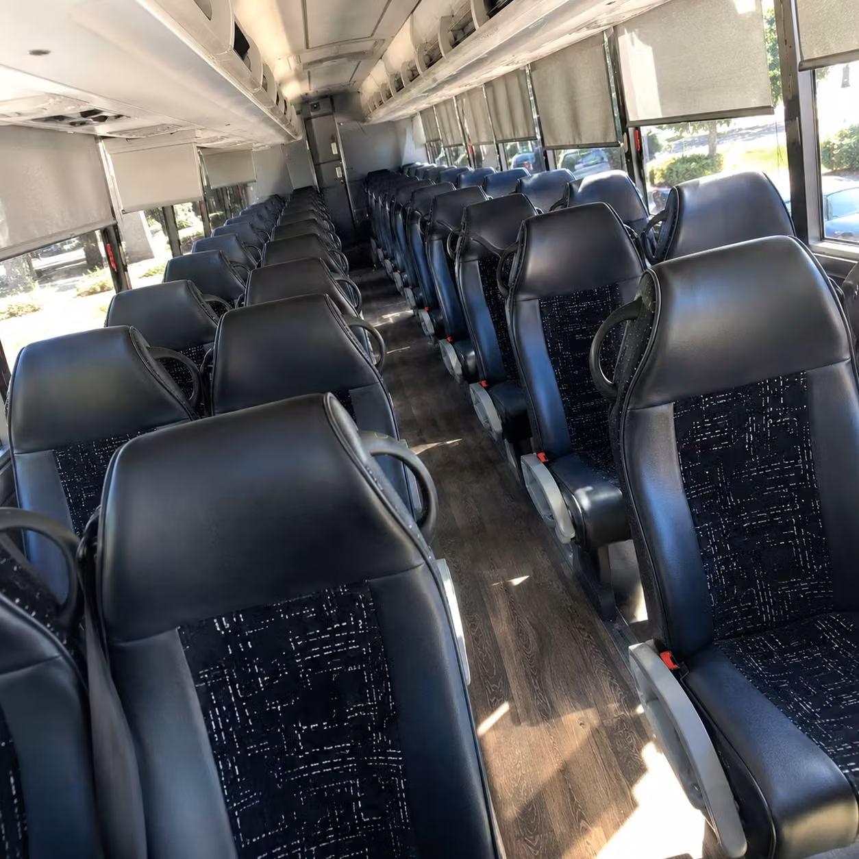 safe and stylish charter bus options for large new bedford prom groups
