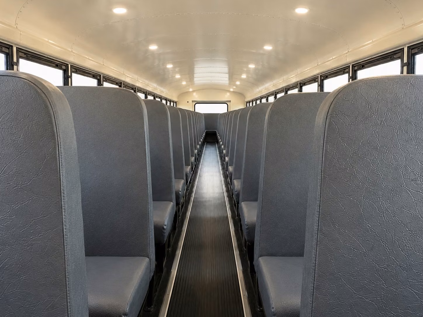 school bus interior
